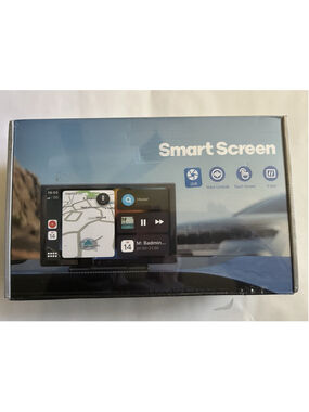 Smart Screen 9" Carplay wtih Backup Camera DVR Voice Controls, Touch Screen